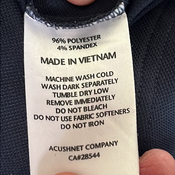 FootJoy blue stretch polo L - Picture 8 of 8